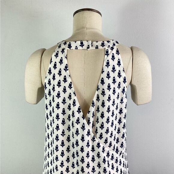 J. Crew Tulip Circle Neck Halter Cut Out Back Dress - Picture 11 of 13